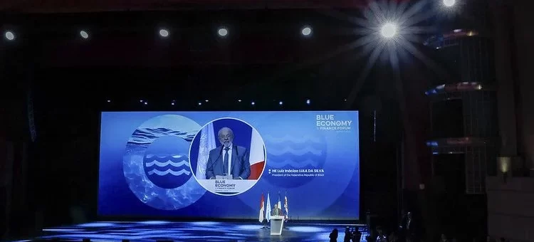 Na França, Lula cobra ação dos países ricos para salvar oceanos: ‘Ou agimos, ou o planeta corre risco’