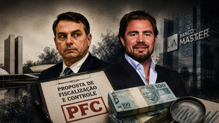 PT aciona TCU sobre negócio de R$ 134 mi entre Flávio Bolsonaro e Vorcaro
