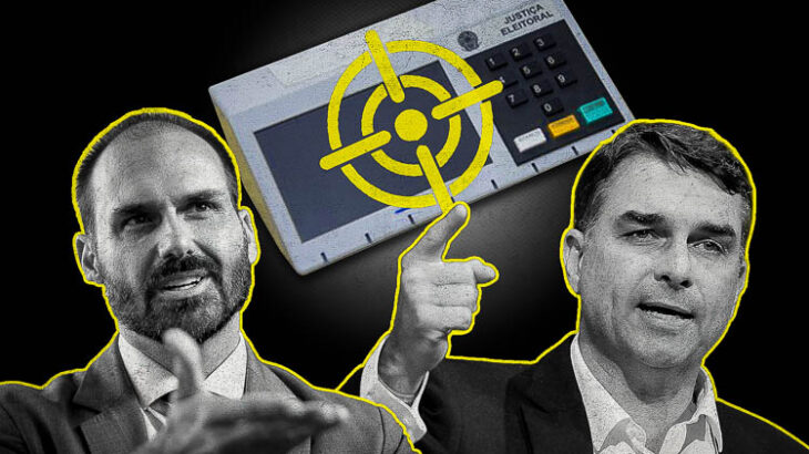 Outra ação premeditada contra as urnas: PT e aliados acionam TSE contra Eduardo Bolsonaro