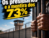 Os presidiários e a mentira dos 73%