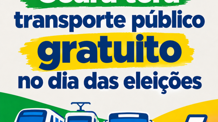 Ceará terá transporte público gratuito no dia das eleições